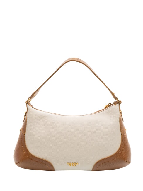 CECILIA Canvas shoulder bag with shoulder strap LEATHER - Women’s Bags