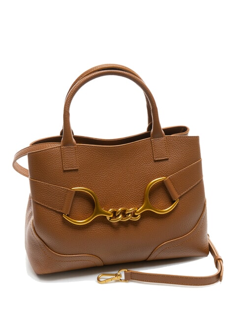 CECILIA Large leather handbag LEATHER - Women’s Bags