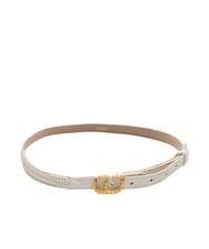 GAUD&Igrave; DELIA Shortenable belt white - Belts - 2