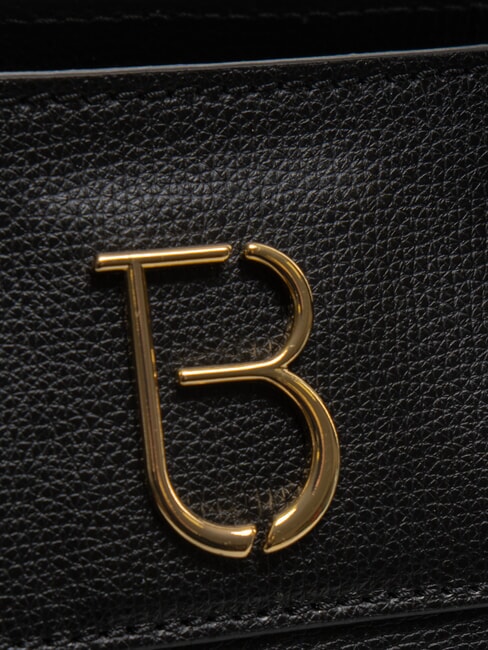 BIANCA Medium leather handbag Black - Women’s Bags