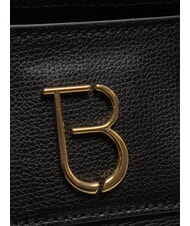 TOSCA BLU BIANCA Medium leather handbag Black - Women’s Bags - 3