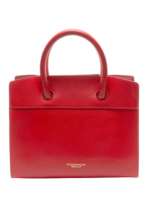 BIANCA Medium leather handbag CORAL - Women&rsquo;s Bags