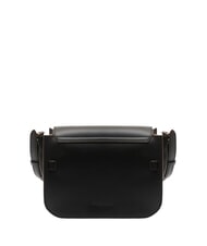 TOSCA BLU AMELIA Leather shoulder bag with charm Black - Women’s Bags - 4