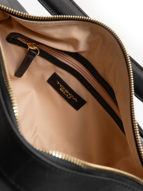 ANGIE Leather shoulder bag Black - Women’s Bags