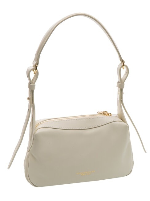 ANGIE Small leather shoulder bag ivory white - Women&rsquo;s Bags