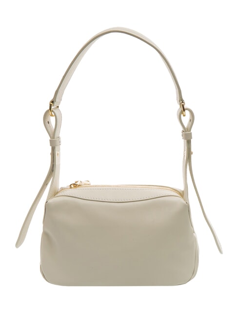 ANGIE Small leather shoulder bag ivory white - Women&rsquo;s Bags