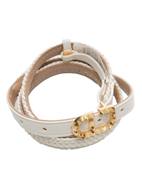 DELIA Shortenable belt white - Belts
