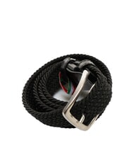 GAUD&Igrave; INTRECCIO Elastic belt BLACK - Belts - 3