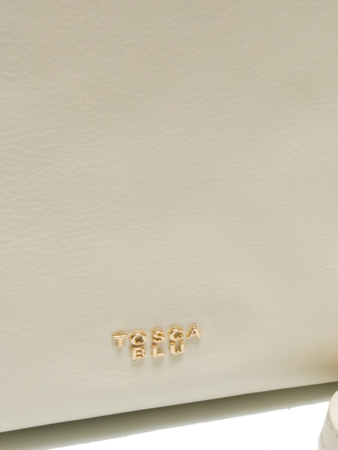 BEATRICE Leather bag with handle and shoulder strap ivory white - Women&rsquo;s Bags