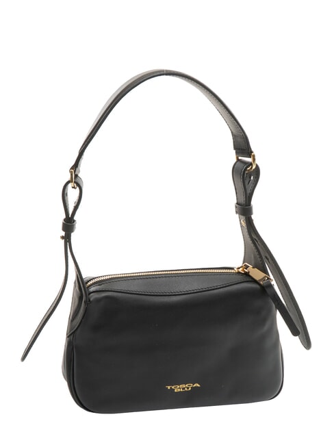 ANGIE Small leather shoulder bag Black - Women’s Bags