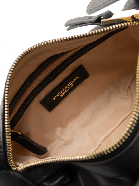 ANGIE Small leather shoulder bag Black - Women’s Bags