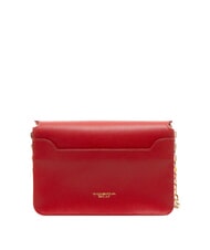 TOSCA BLU BIANCA Leather shoulder bag chain CORAL - Women&rsquo;s Bags - 4