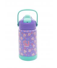 SJGANG KIDS 350ml water bottle + bottle cage rootsblue - Thermal bottles - 5