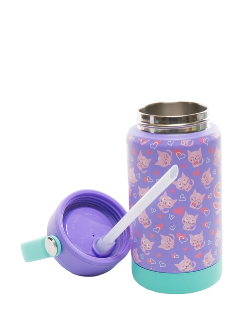 KIDS 350ml water bottle + bottle cage rootsblue - Thermal bottles