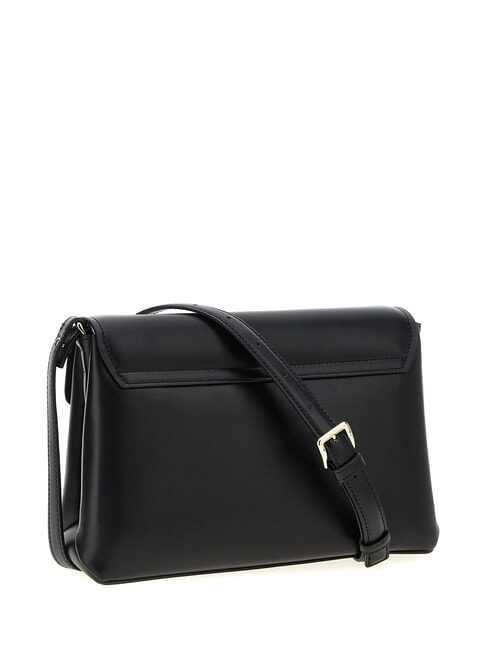 MERIDIANA  Leather bag with shoulder strap Black - Women’s Bags