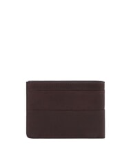 PIQUADRO PAAVO Leather coin wallet with flap MORO - Men&rsquo;s Wallets - 4