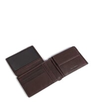 PIQUADRO RHINO Leather wallet, with flap MORO - Men’s Wallets - 3