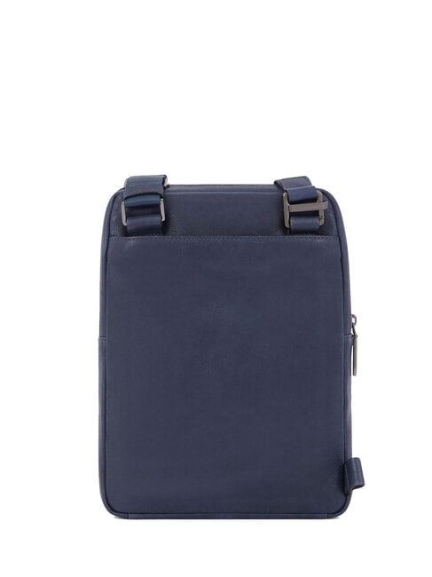 RHINO Leather iPad 11" bag blue - Over-the-shoulder Bags for Men