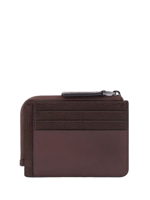 PAAVO  Leather Card Holder / Coin Purse MORO - Men’s Wallets