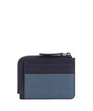 PIQUADRO PAAVO  Leather Card Holder / Coin Purse - Men’s Wallets