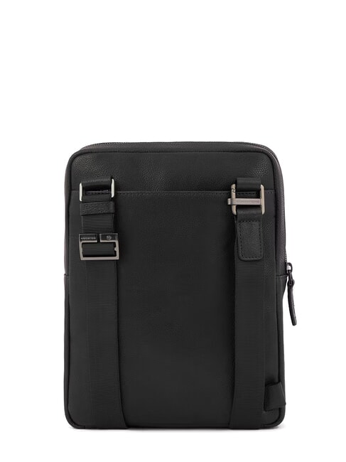 PAAVO Large leather iPad bag Black - Over-the-shoulder Bags for Men