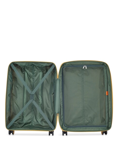 SECURITECH DUNE Medium Expandable Trolley yellow - Rigid Trolley Cases