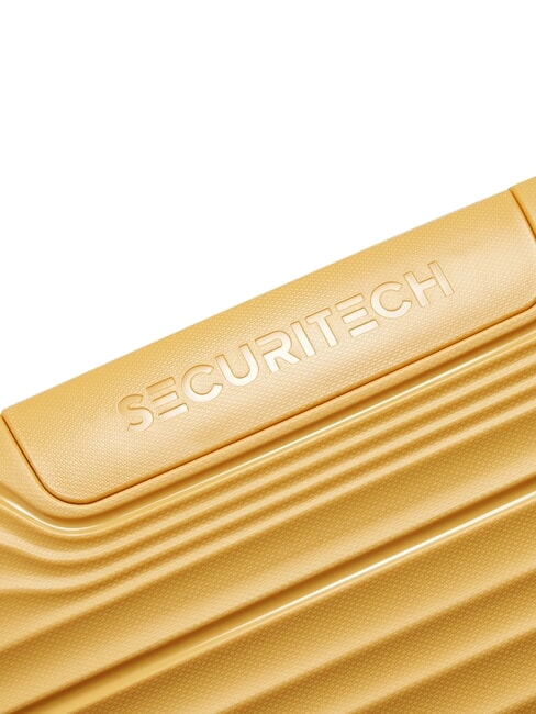 SECURITECH DUNE Medium Expandable Trolley yellow - Rigid Trolley Cases