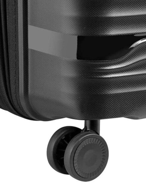 SECURITECH DUNE Medium Expandable Trolley Black - Rigid Trolley Cases