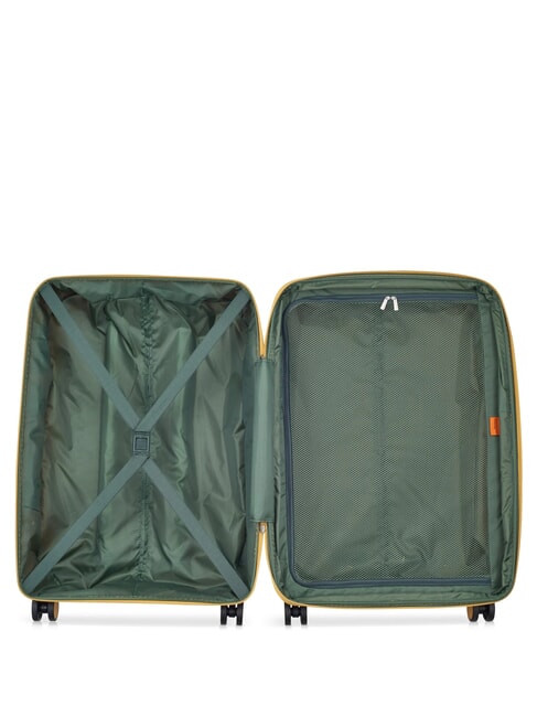 SECURITECH DUNE Set of 3 trolleys: cabin, medium, large, exp yellow - Rigid Trolley Cases