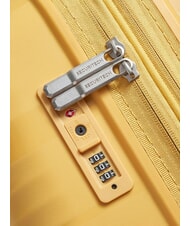 DELSEY SECURITECH DUNE Set of 3 trolleys: cabin, medium, large, exp yellow - Rigid Trolley Cases - 7