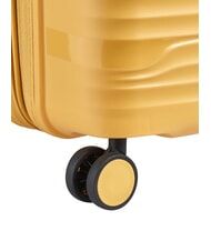 DELSEY SECURITECH DUNE Set of 3 trolleys: cabin, medium, large, exp yellow - Rigid Trolley Cases - 9
