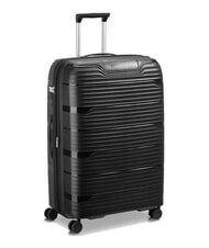 DELSEY SECURITECH DUNE Set of 3 trolleys: cabin, medium, large, exp Black - Rigid Trolley Cases - 3