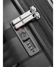 DELSEY SECURITECH DUNE Set of 3 trolleys: cabin, medium, large, exp Black - Rigid Trolley Cases - 7