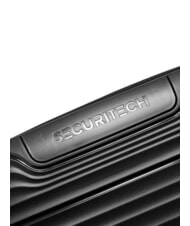 DELSEY SECURITECH DUNE Set of 3 trolleys: cabin, medium, large, exp Black - Rigid Trolley Cases - 8