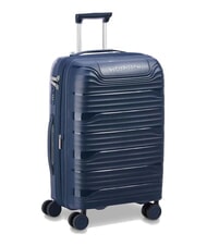 DELSEY SECURITECH DUNE Set of 3 trolleys: cabin, medium, large, exp blue - Rigid Trolley Cases - 3