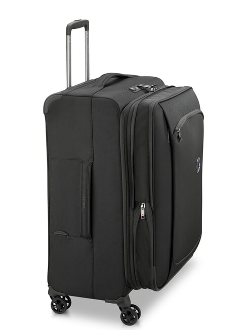 MONTMARTRE AIR 2.0 Medium trolley, expandable Black - Semi-rigid Trolley Cases
