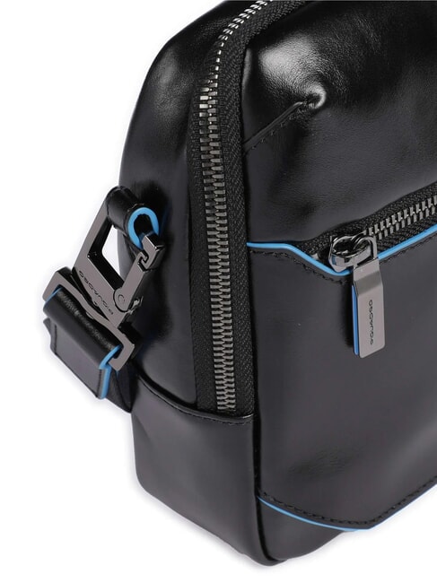 BLUE SQUARE  iPad bag with airpod pocket Black - Over-the-shoulder Bags for Men