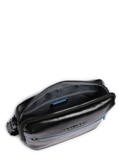 BLUE SQUARE  iPad bag with airpod pocket Black - Over-the-shoulder Bags for Men