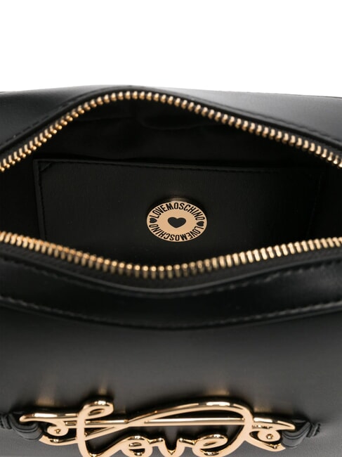 CURSIVE LOGO Mini Shoulder Bag Black - Women’s Bags