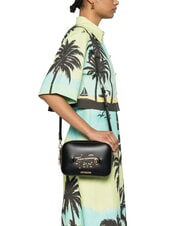 LOVE MOSCHINO CURSIVE LOGO Mini Shoulder Bag Black - Women’s Bags - 5