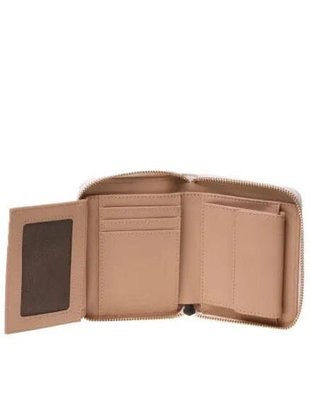 LOGO ITALICS Zip Around Wallet beige - Women&rsquo;s Wallets