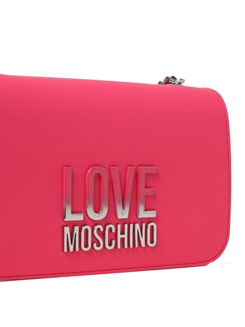 LETTERING BICOLOR Shoulder bag fuchsia - Women&rsquo;s Bags