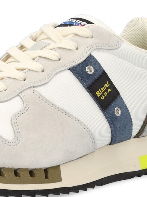 QUEENS Running sneakers white/taupe - Men’s shoes