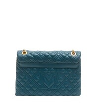 LOVE MOSCHINO QUILTED Convertible Shoulder/cross body bag emerald - Women’s Bags - 4