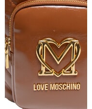 LOVE MOSCHINO CITY POCKETS Quilted shopping bag walnuts - Women&rsquo;s Bags - 3
