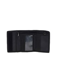 BLAUER SPLASH St logo fabric wallet BLACK - Men’s Wallets - 2