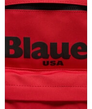 BLAUER BASIC Backpack with maxi logo print red - Backpacks & School and Leisure - 4