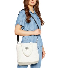 BLAUER RUG Quilted shoulder bag white - Women’s Bags - 6