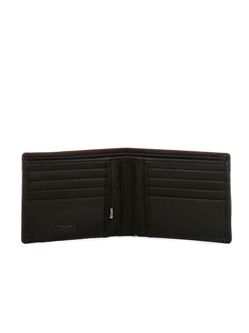 FIRSTCLASS Leather wallet with cc BLACK - Men’s Wallets