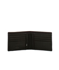 BLAUER FIRSTCLASS Leather wallet with cc BLACK - Men’s Wallets - 2